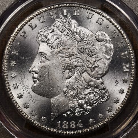 1884-CC Morgan Dollar PCGS MS64 CAC, great quality