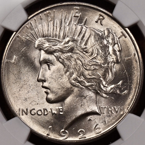 1926-D Peace Dollar NGC MS64