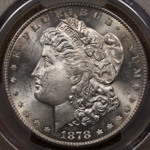 1878-S Morgan Dollar PCGS MS64 PQ