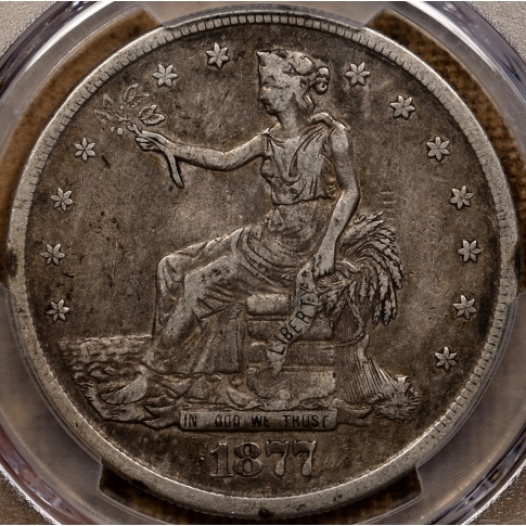 1877-S Trade Dollar PCGS VF30