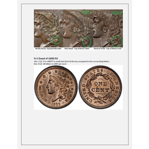 U.S. Large Cents, 1816-1839, Variety Identification Guide by Robert Powers