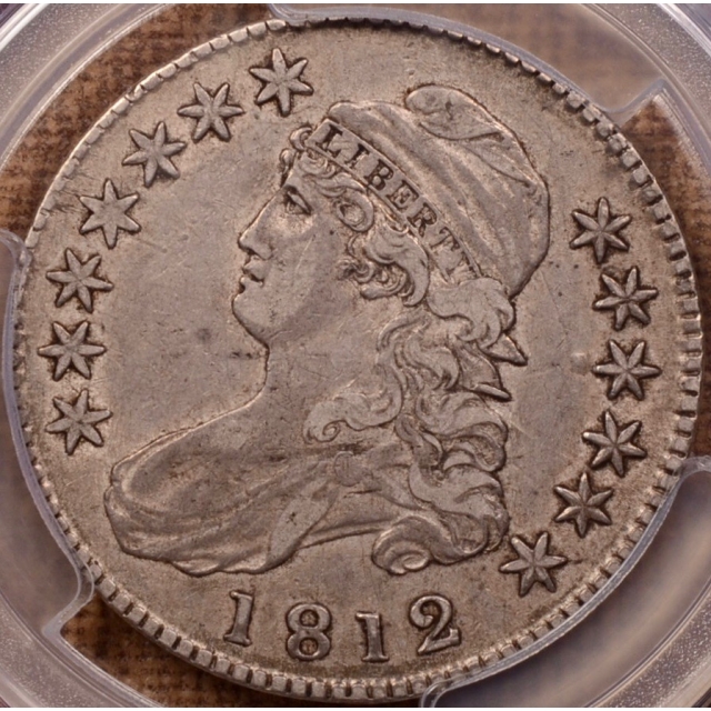 1812 O.109a Capped Bust Half Dollar PCGS XF40 (CAC)