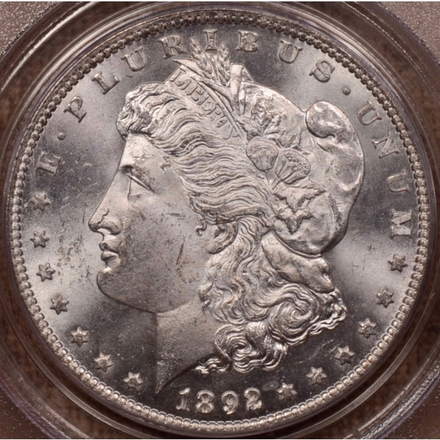 1892-CC Morgan Dollar PCGS MS64 (CAC)