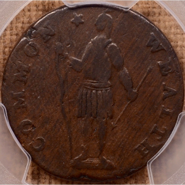 1788 W.6260 R.8/C Massachusetts Cent, Period PCGS VF30