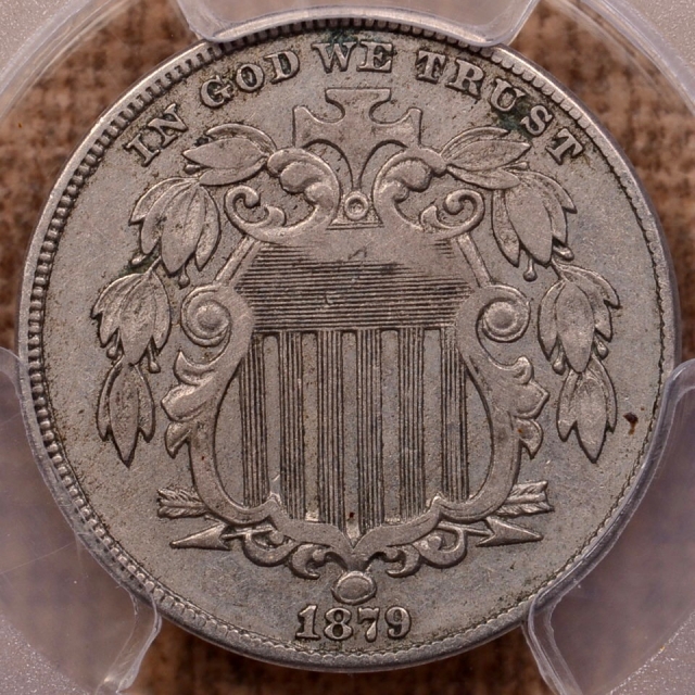 1879 Shield Nickel PCGS VF35