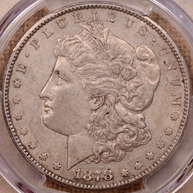1878-CC Morgan Dollar PCGS AU50