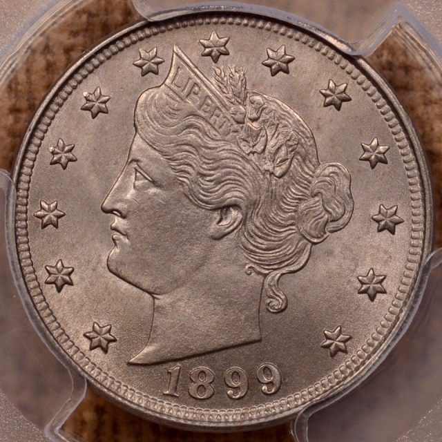 1899 Liberty Nickel PCGS MS63