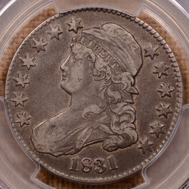 1831 O.109 Capped Bust Half Dollar PCGS VF30