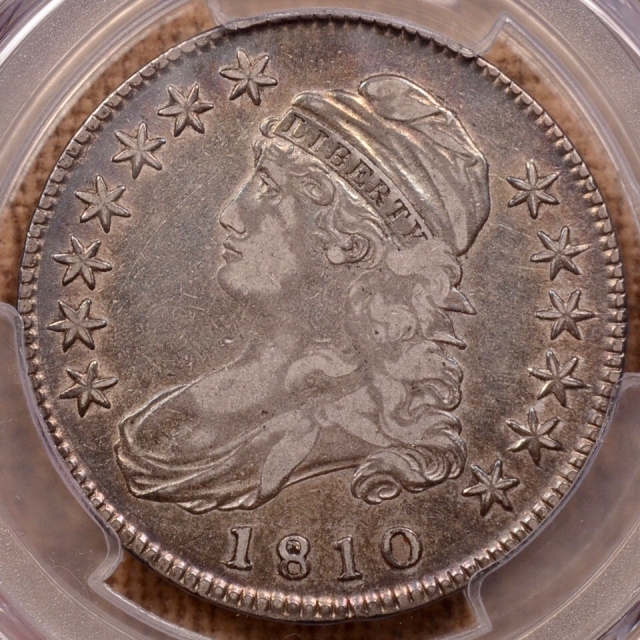 1810 O.102a Capped Bust Half Dollar PCGS VF30