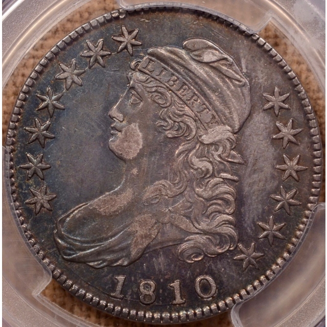 1810 O.101a Capped Bust Half Dollar PCGS XF40 (CAC)