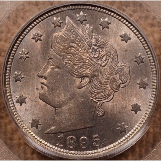 1895 Liberty Nickel PCGS MS63 OGH