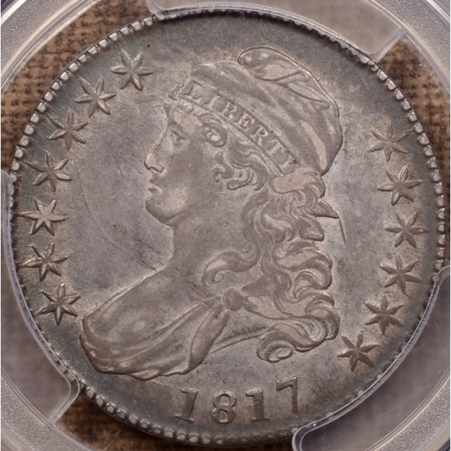1817 O.111a Capped Bust Half Dollar PCGS XF45 (CAC)