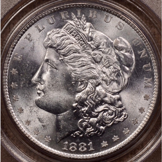 1881-S Morgan Dollar PCGS MS64 (CAC) OGH