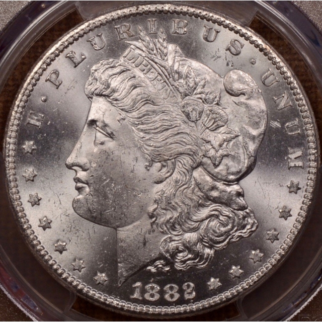 1882-CC Morgan Dollar PCGS MS63 PQ+
