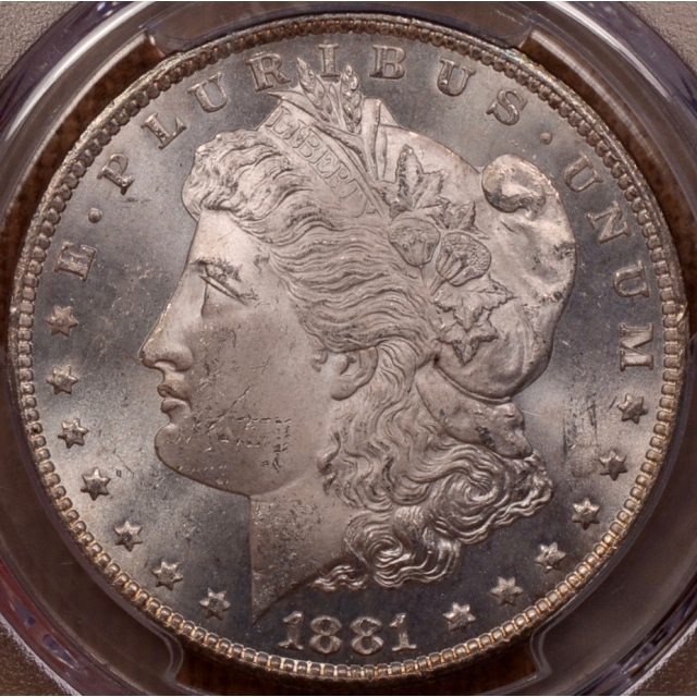 1881-CC Morgan Dollar PCGS MS64, PQ