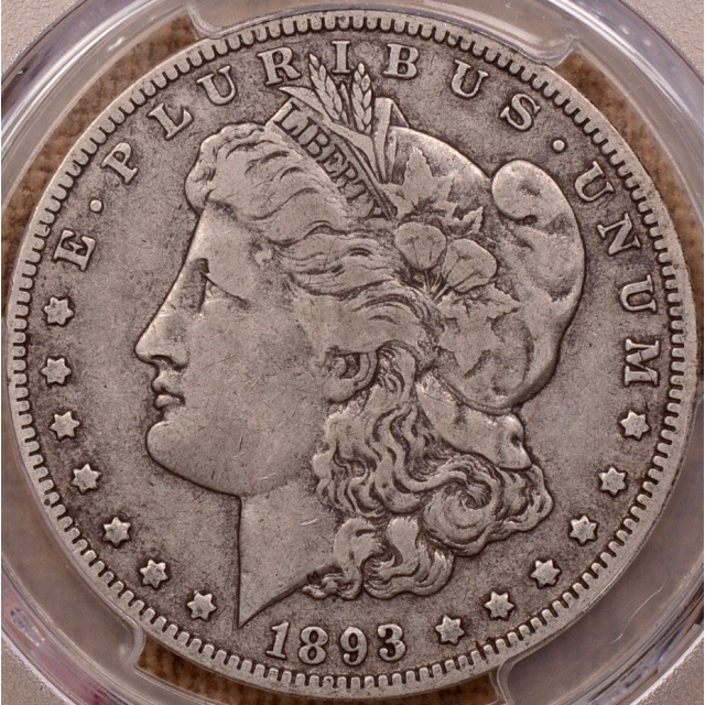 1893-O Morgan Dollar PCGS VF25 (CAC)