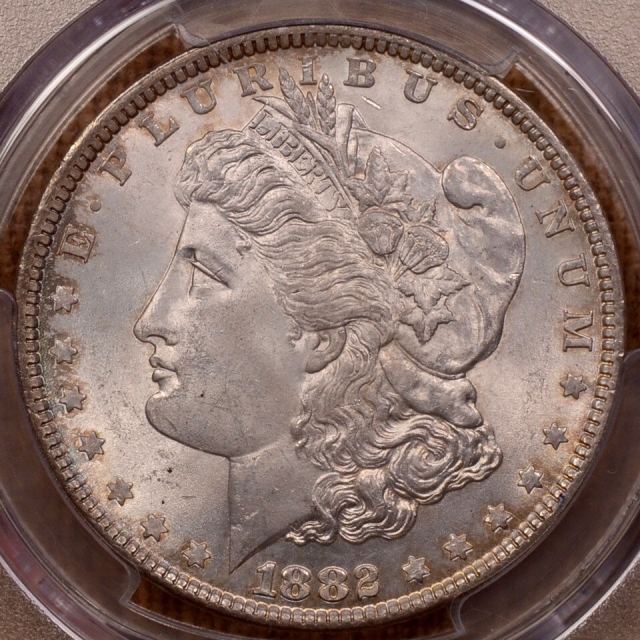 1882 $1 Morgan Dollar PCGS MS64