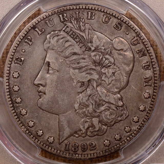 1892-S Morgan Dollar PCGS VF35