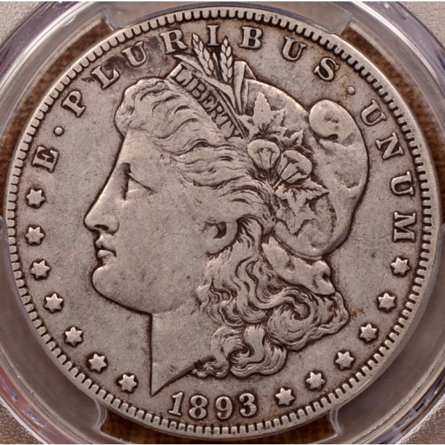 1893-O Morgan Dollar PCGS VF35