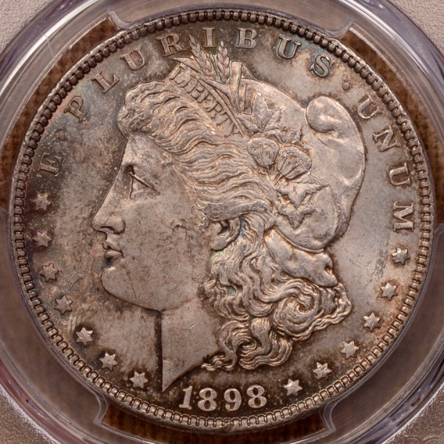 1898 Morgan Dollar PCGS MS63