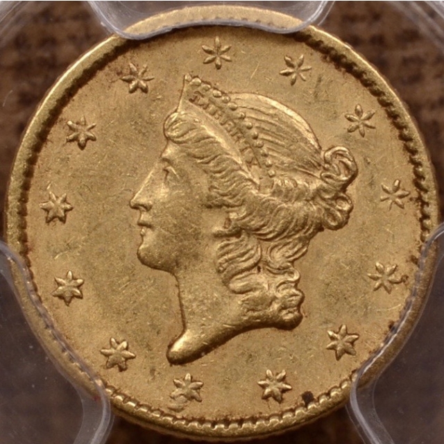 1852 Gold Dollar PCGS AU53
