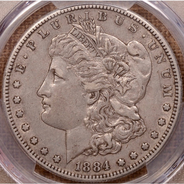1884-S Morgan Dollar PCGS XF45