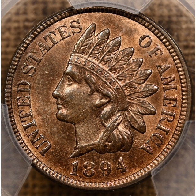 1894 Indian Cent PCGS MS64 RB