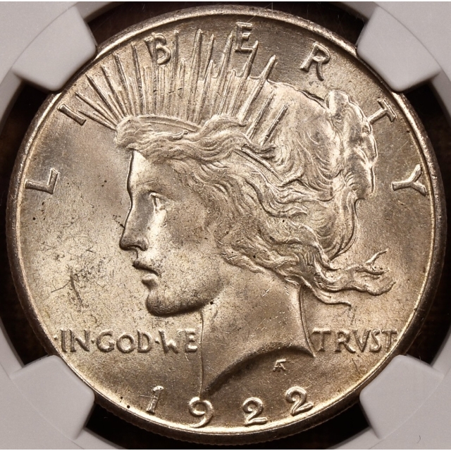 1922-S Peace Dollar NGC MS64