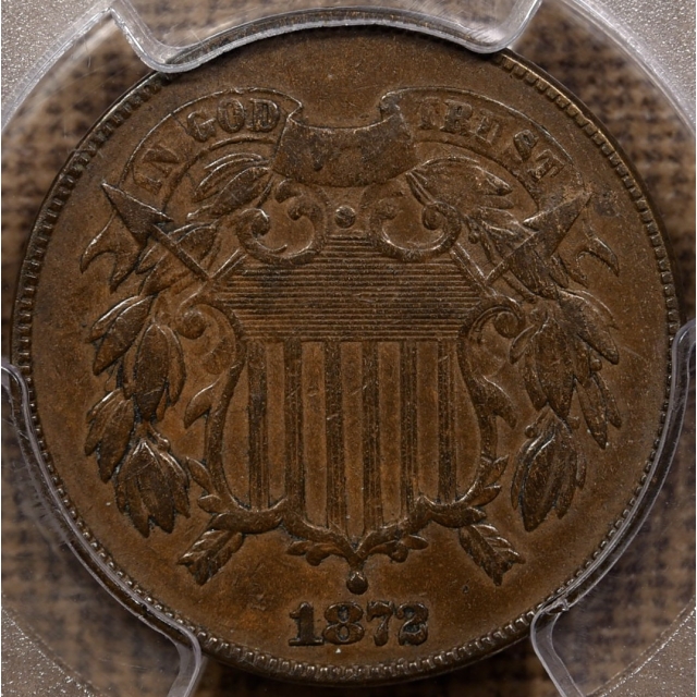 1872 Two Cent Piece PCGS VF25