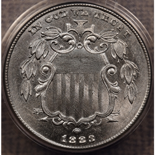 1883 Shield Nickel ANACS MS62