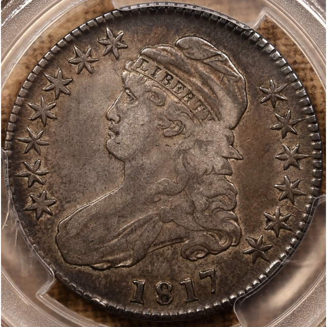 1817 O.110a Capped Bust Half Dollar PCGS VF35 CAC, ex. Brunner