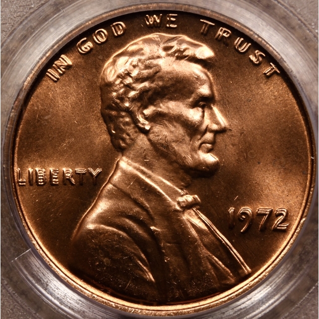 1972 Doubled Die Obverse Lincoln Cent PCGS MS64 RD CAC