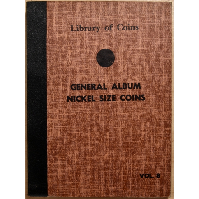 Library of Coins Volume 8, General Album, Nickel Size Coins
