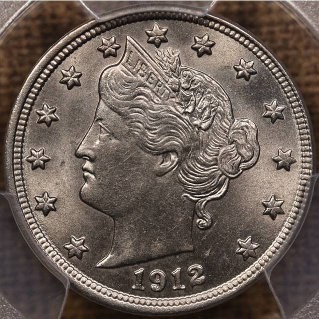 1912 Liberty Nickel PCGS MS63