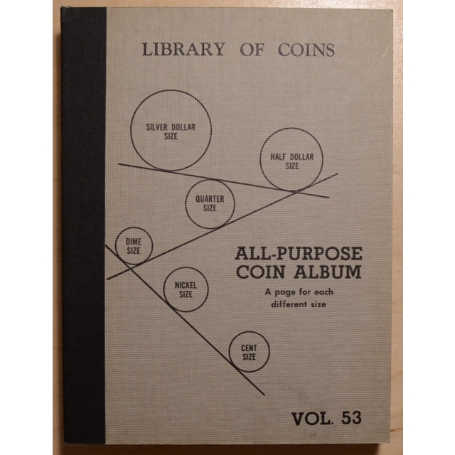 Library of Coins Volume 53, All-Purpose Coin Album