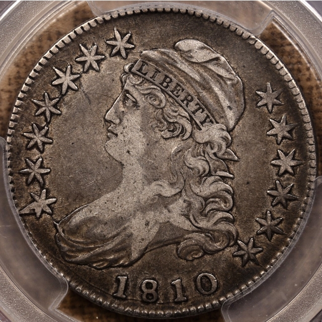 1810 O.101a Capped Bust Half Dollar PCGS VF30 CAC
