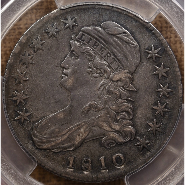 1810 O.109a R4 Capped Bust Half Dollar PCGS XF45