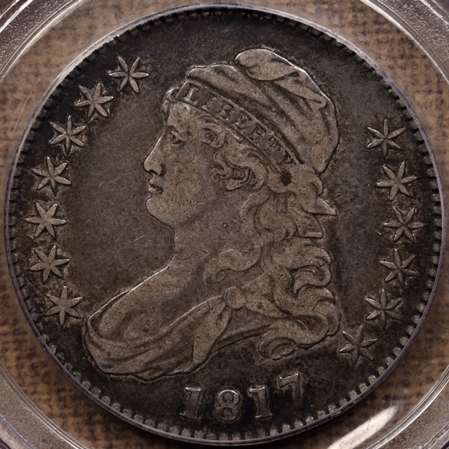1817 O.111 Capped Bust Half Dollar PCGS VF35