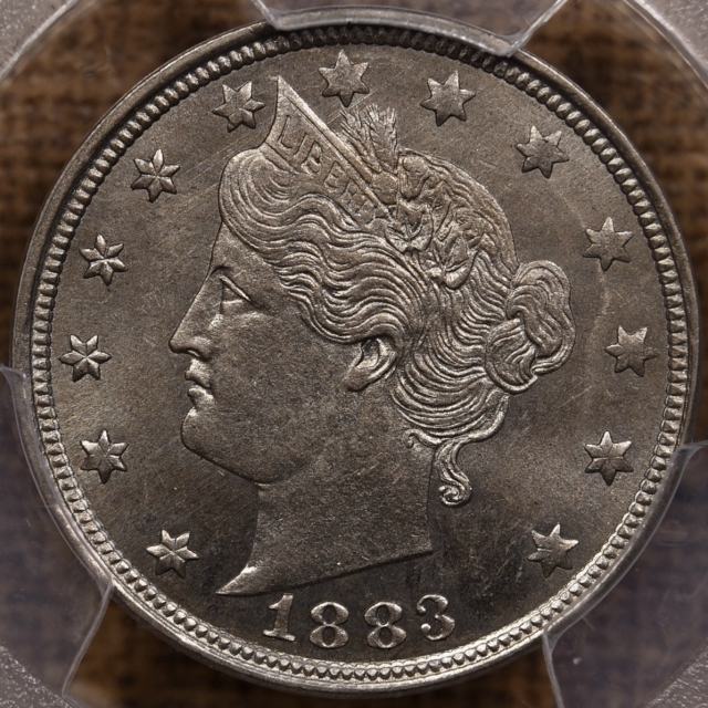 1883 No Cents Liberty Nickel PCGS MS65