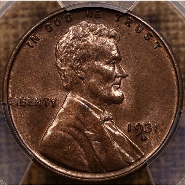 1931-S Lincoln Cent PCGS MS64 BN