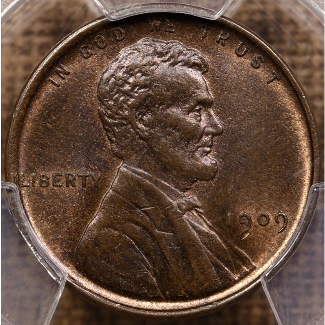 1909 Lincoln Cent PCGS MS65 BN