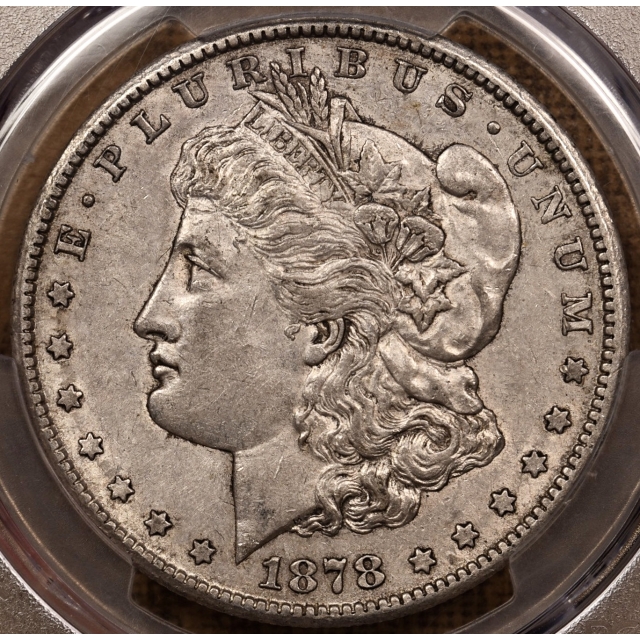 1878-CC V.20 Morgan Dollar PCGS AU53