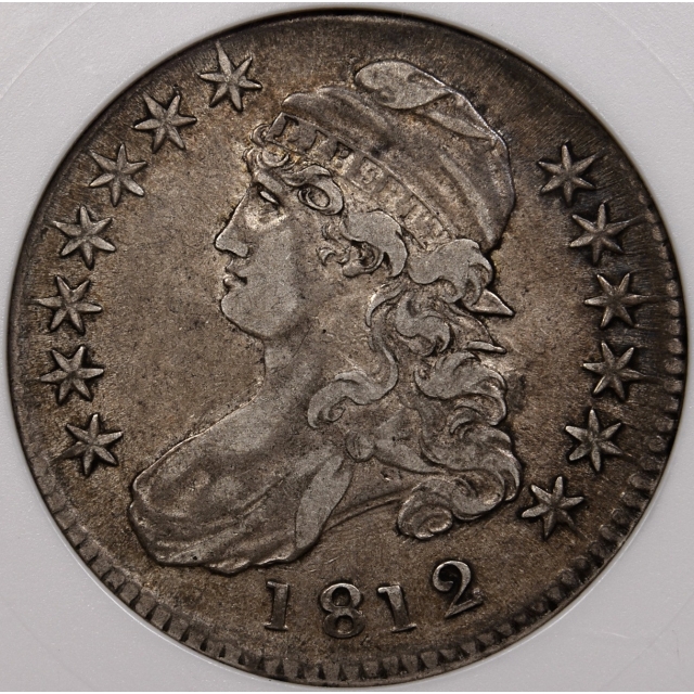 1812 O.110a Capped Bust Half Dollar old ANACS XF45