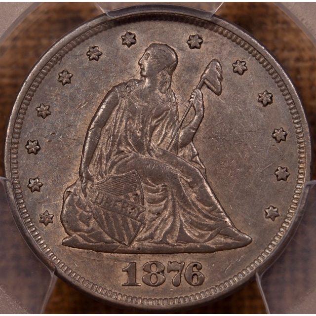 1876 Twenty Cent PCGS XF45