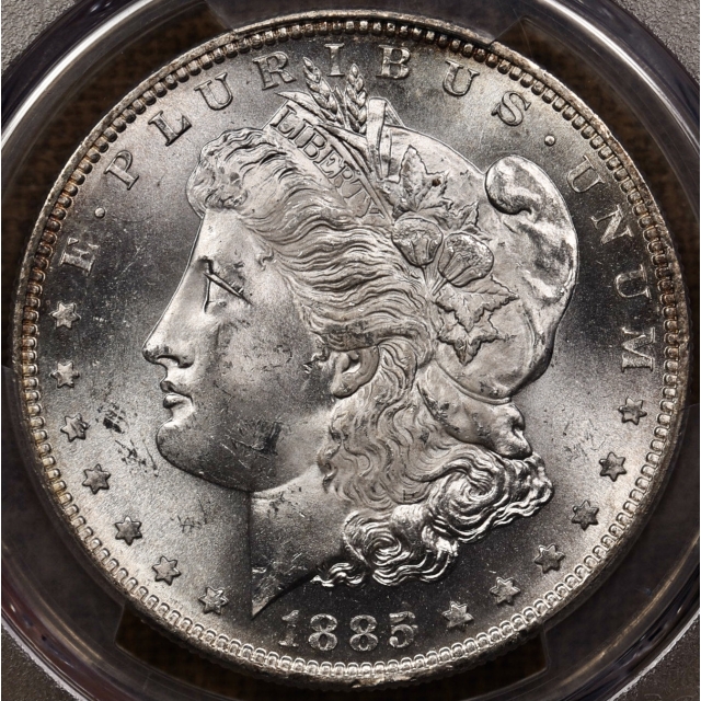 1885-S Morgan Dollar PCGS MS64 CAC