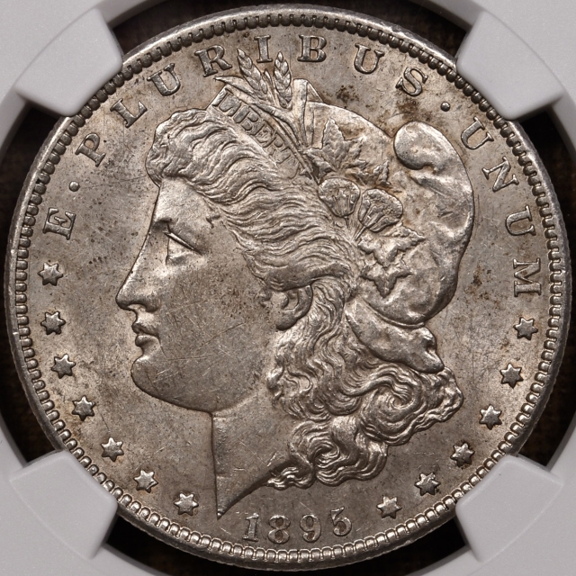 1895-S Morgan Dollar NGC AU55 CAC