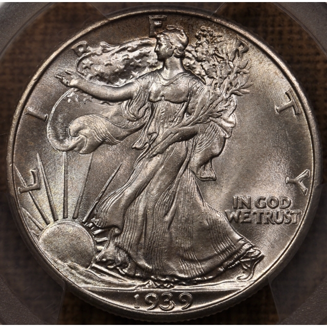 1939 Walking Liberty Half Dollar PCGS MS64, I grade 65, and you will too!