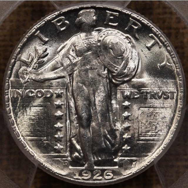 1926-D Standing Liberty Quarter PCGS MS63