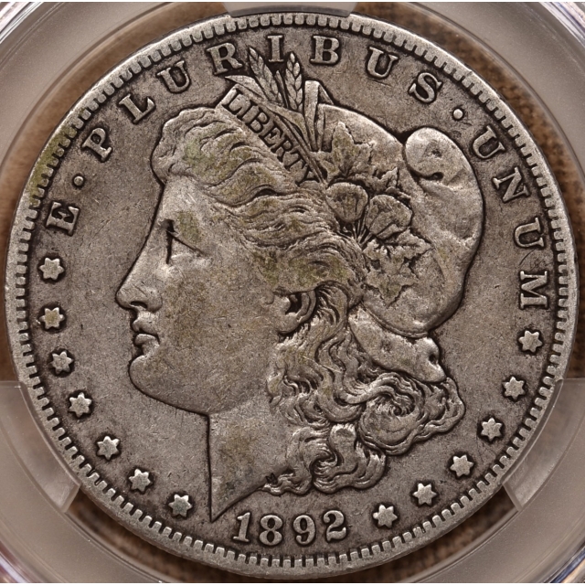 1892-S $1 Morgan Dollar CACG VF25