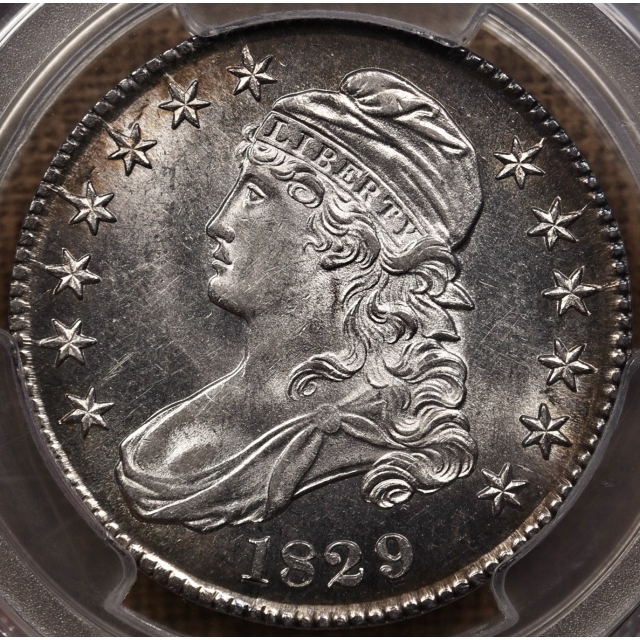 1829 O.116 R4- Capped Bust Half Dollar PCGS MS61, ex Superior Auction '83